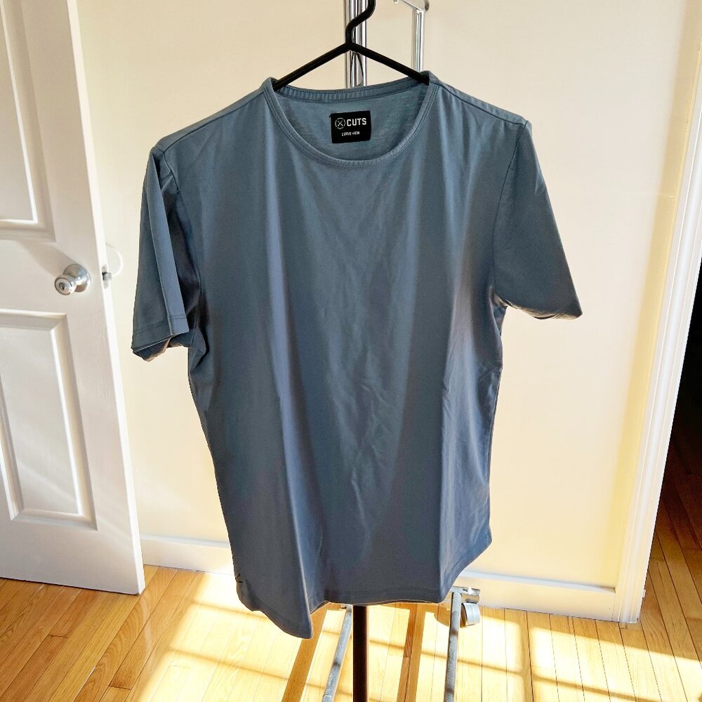 Cuts Clothing Short Sleeve Tee Shirt - Breeze Blue